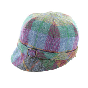 Mucros Weavers | Flapper Hat - Turquoise & Purple