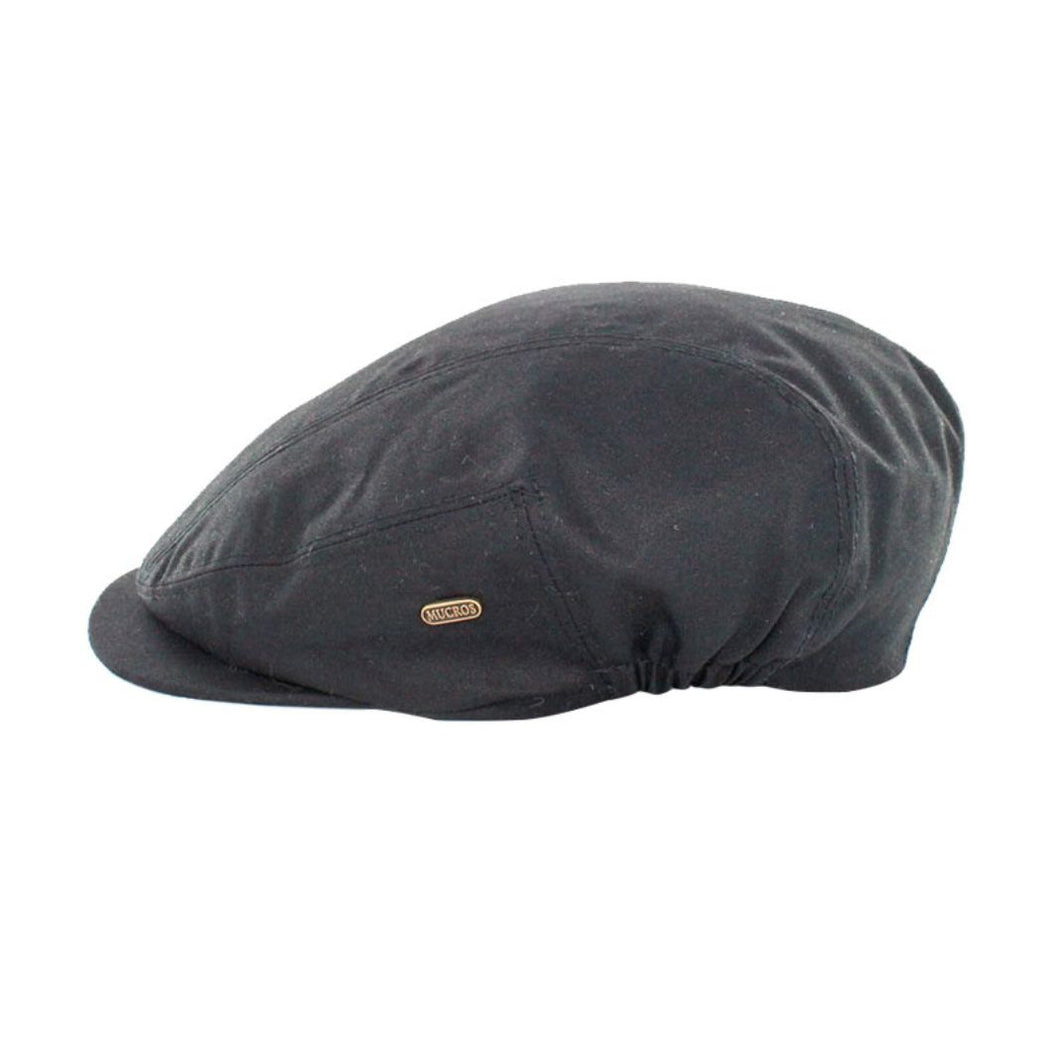 Mucros Weavers | Waxed Kerry Cap - Black