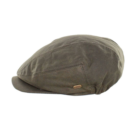 Mucros Weavers | Waxed Kerry Cap - Olive