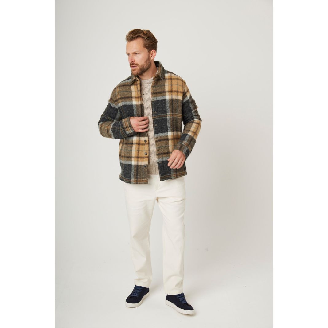 Peregrine | Wool Overshirt Barney