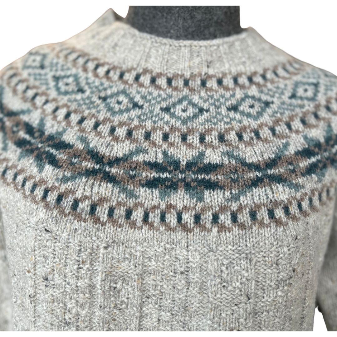 Harley of Scotland | Lambwool Crew Neck Sweater - Mull