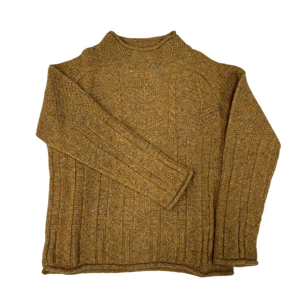 Harley of Scotland | Lambswool Rolled Neck Sweater - Barra