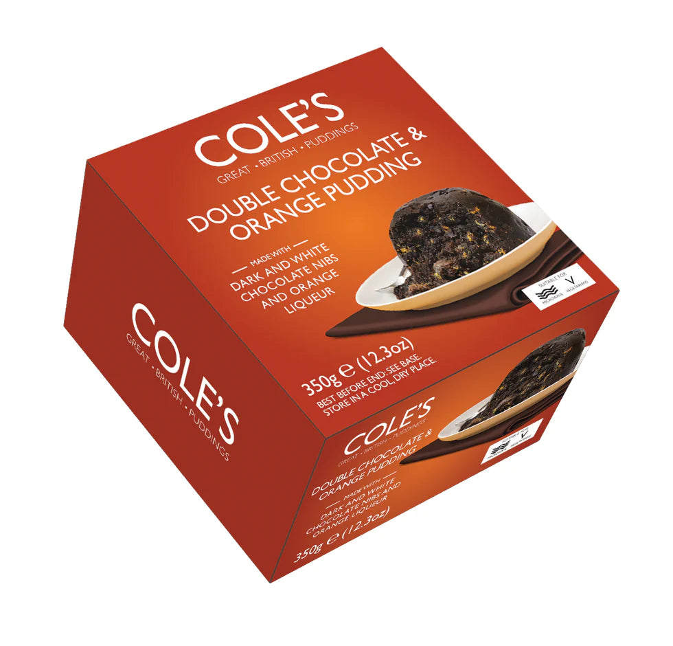 Cole's | Double Chocolate & Orange Pudding 350g