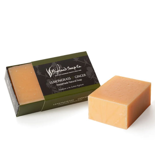 Highland Soap Company | Lemongrass & Ginger Natural Soap 190g