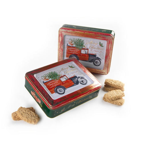 Farmhouse | Oat Biscuits in Vintage Van Tin 400g