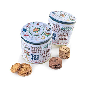 Farmhouse | Assorted Biscuits 12 Days of Christmas Tin 450g