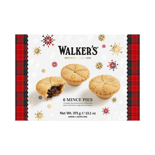 Walker's | Fruit Mince Pies - 6 Pack