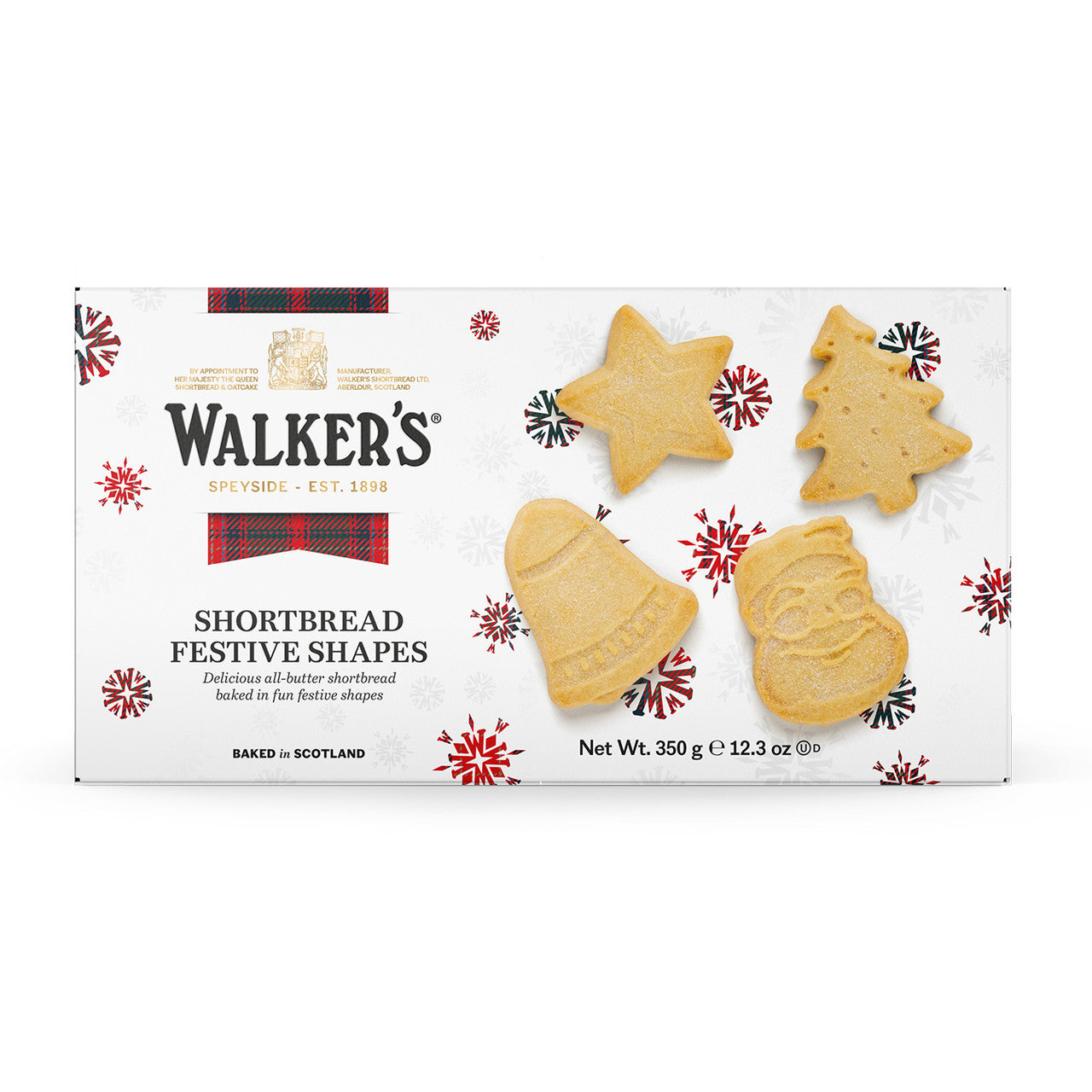 Walker's | Festive Shortbread Shapes 350g