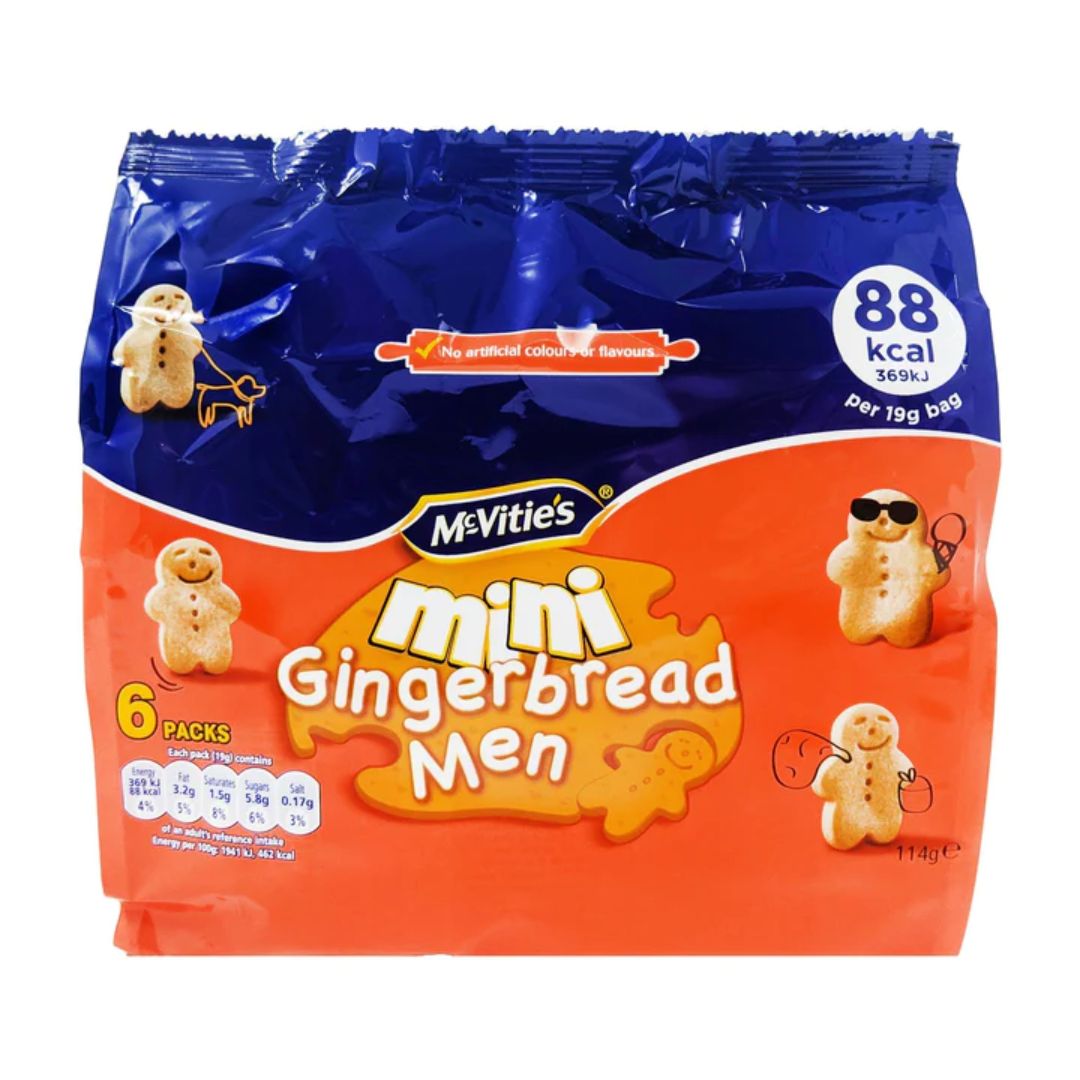 McVities | Mini Gingerbread Men 6 Pack