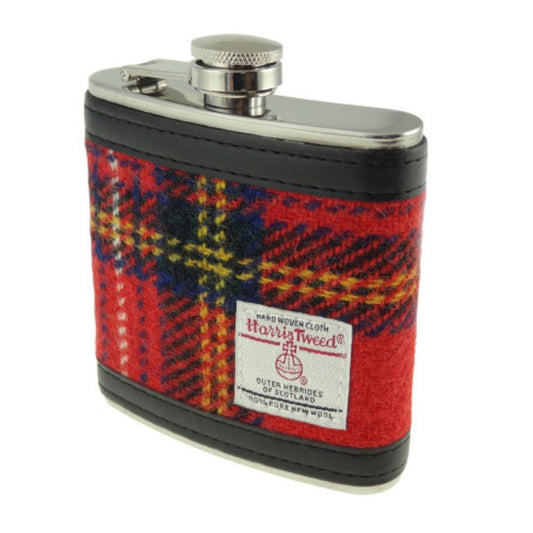 Harris Tweed | Hip Flask - Royal Stewart