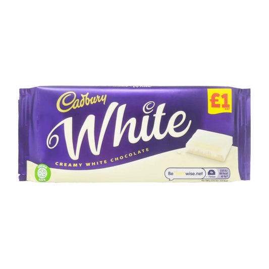 Cadbury | White Chocolate Bar 90g