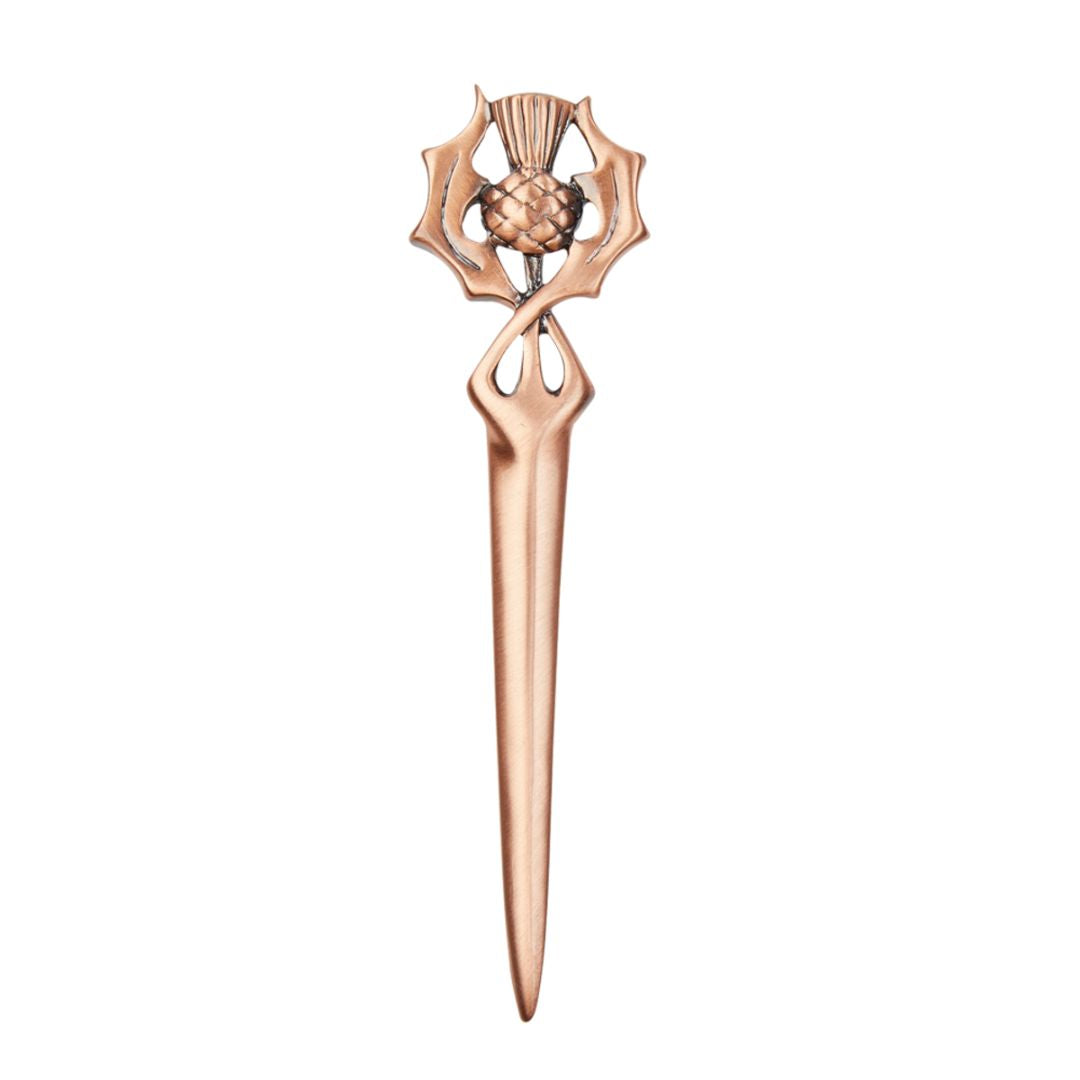 Kilt Pin | Thistle Copper