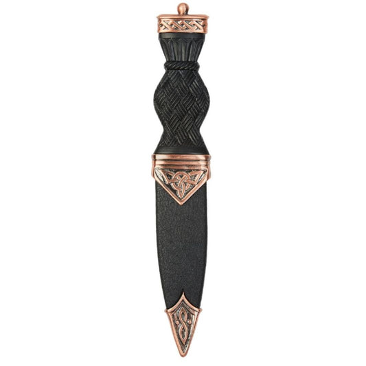 Sgian Dubh | Celtic Design Matte Copper