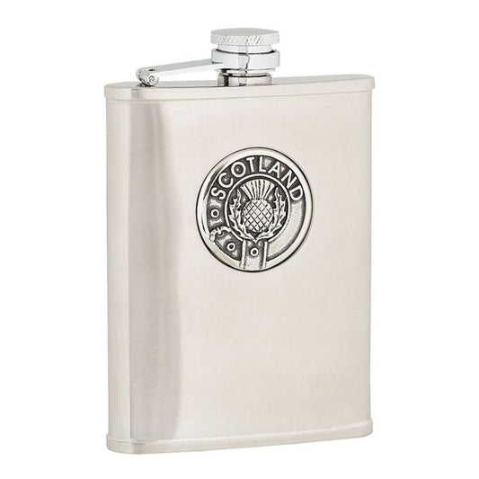 6oz Stainless Steel Scotland Flask