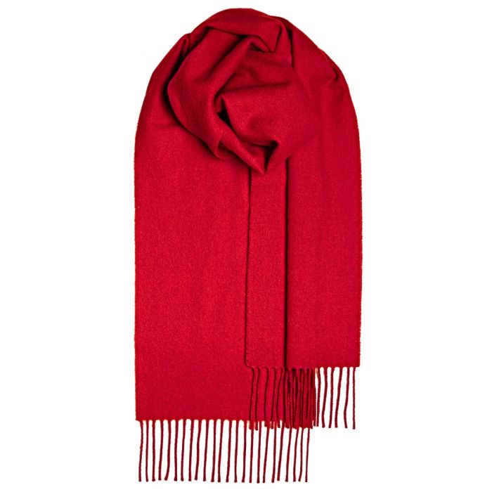 Lochcarron | Solid Colour Lambswool Scarf