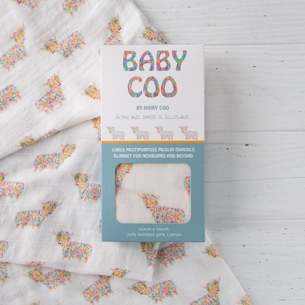 Baby Coo | Swaddle Blanket
