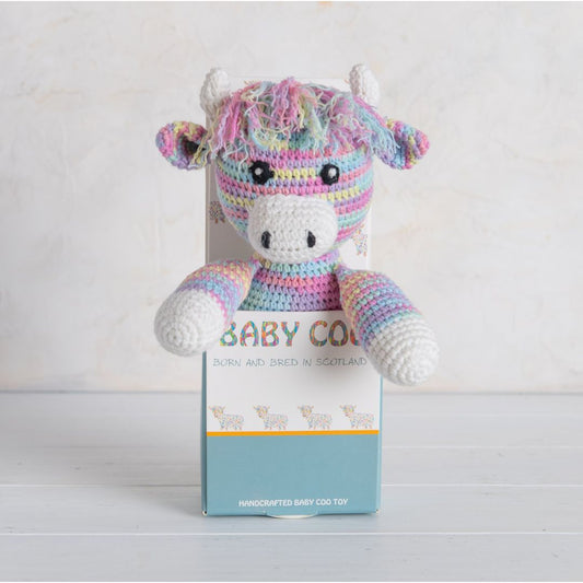 Baby Coo | Highland Cow Crocheted Toy