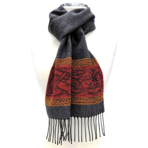 Calzeat | Celtic Dog Scarf - Charcoal