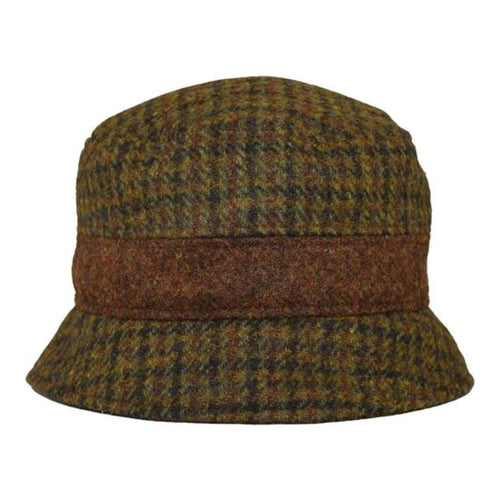 Harris Tweed | Bucket Hat - Moor Check/Copper