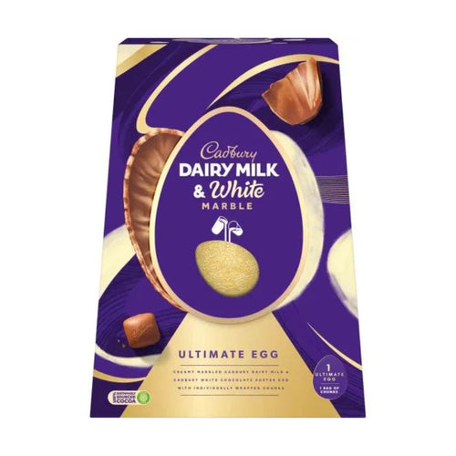 Cadbury | Dairy Milk & White Marble Egg 372g