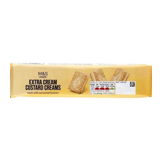 M&S | Extra Cream Custard Creams 165g