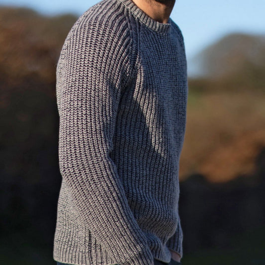 Fisherman Out of Ireland | Ribbed Crewneck Sweater