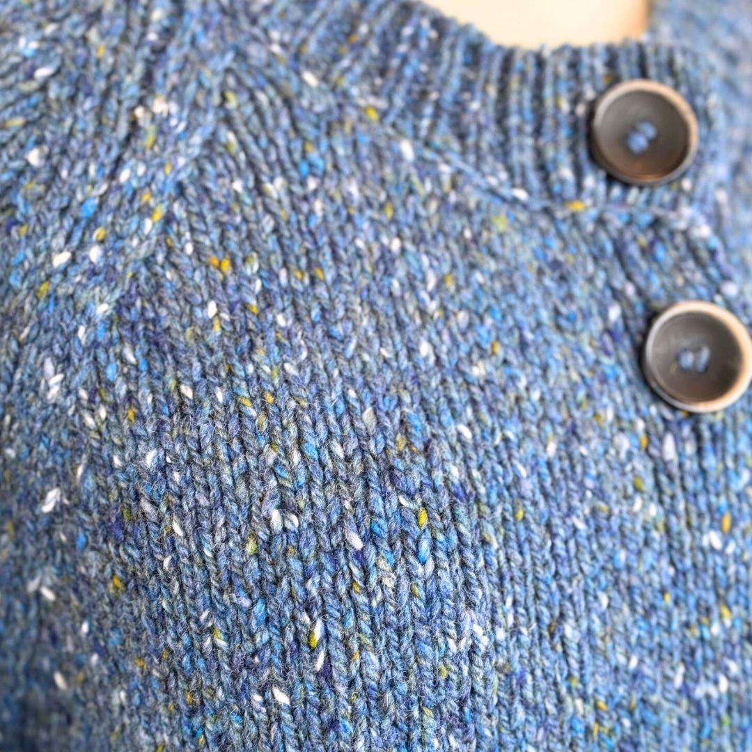 Fisherman Out of Ireland | Merino Button Cardigan