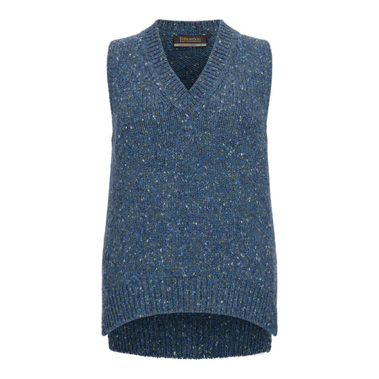 Fisherman Out of Ireland | Donegal Fleck Merino V-neck Sweater Vest