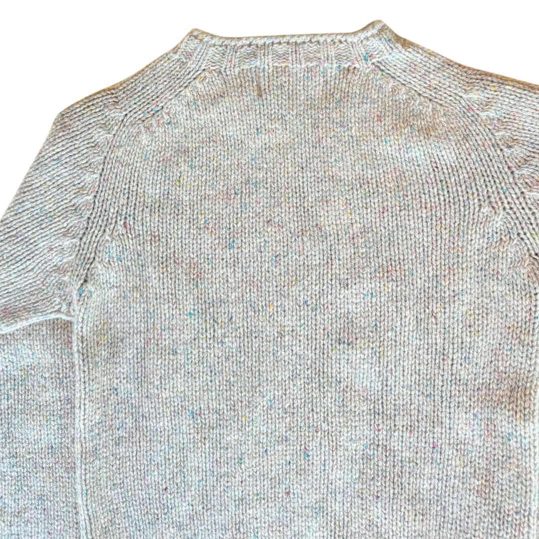 Harley of Scotland | Aran Knit Pure New Wool Sweater