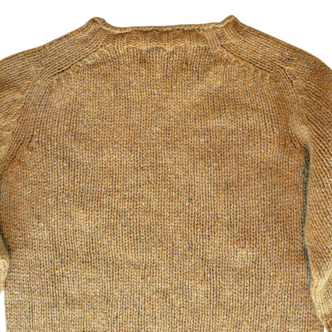 Harley of Scotland | Aran Knit Pure New Wool Sweater