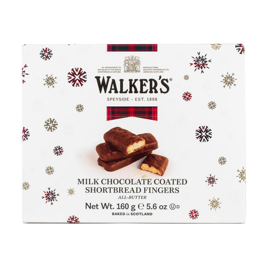 Walker's | Milk Chocolate coated Shortbread Fingers 160g