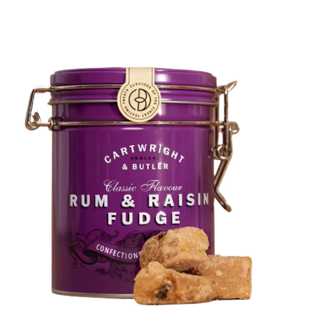 Cartwright & Butler | Rum Raisin Fudge Tin