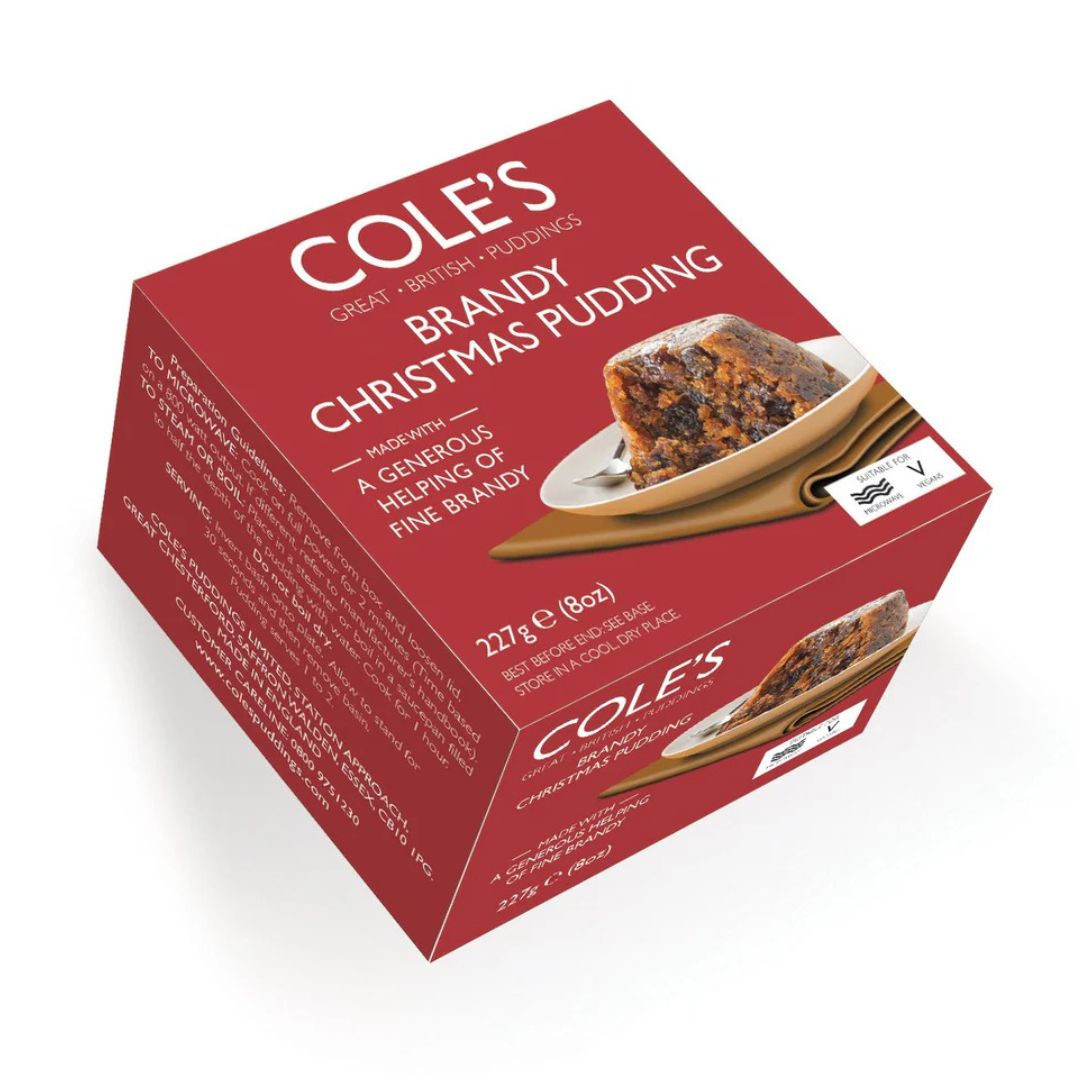 Cole's | Brandy Christmas Pudding 227g