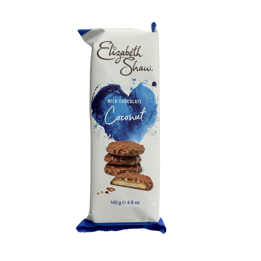 Elizabeth Shaw | Milk Chocolate & Coconut Biscuits 140g