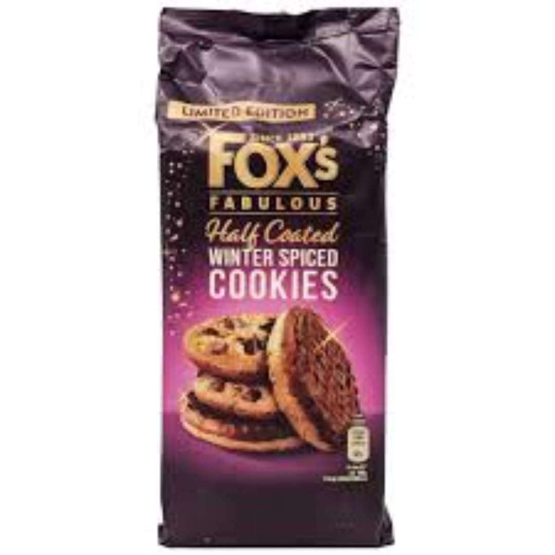 Fox's | Milk Chocolate Winter Spiced Cookies 175g