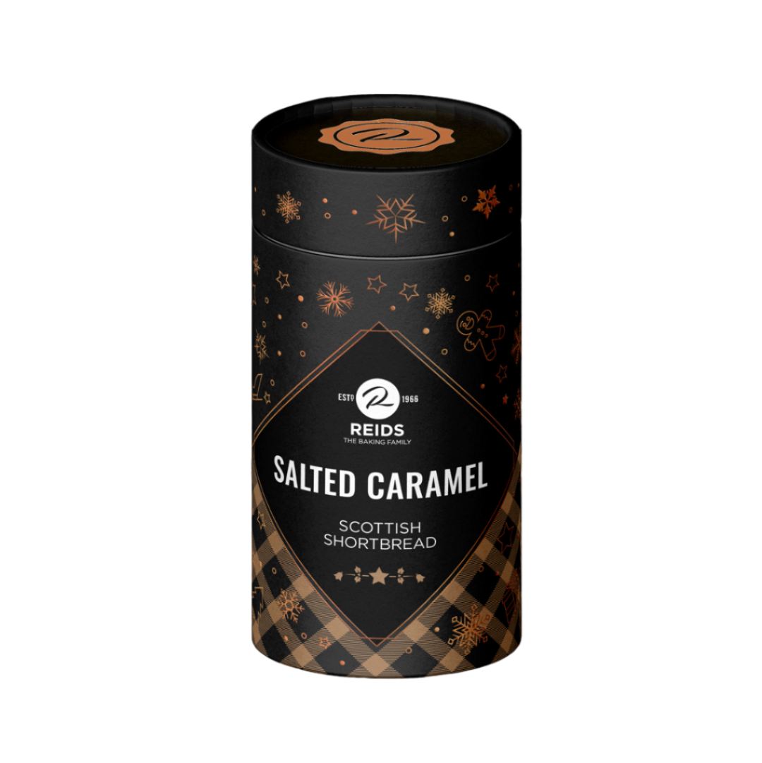 Reids | Salted Caramel Shortbread Gift Tube 150g