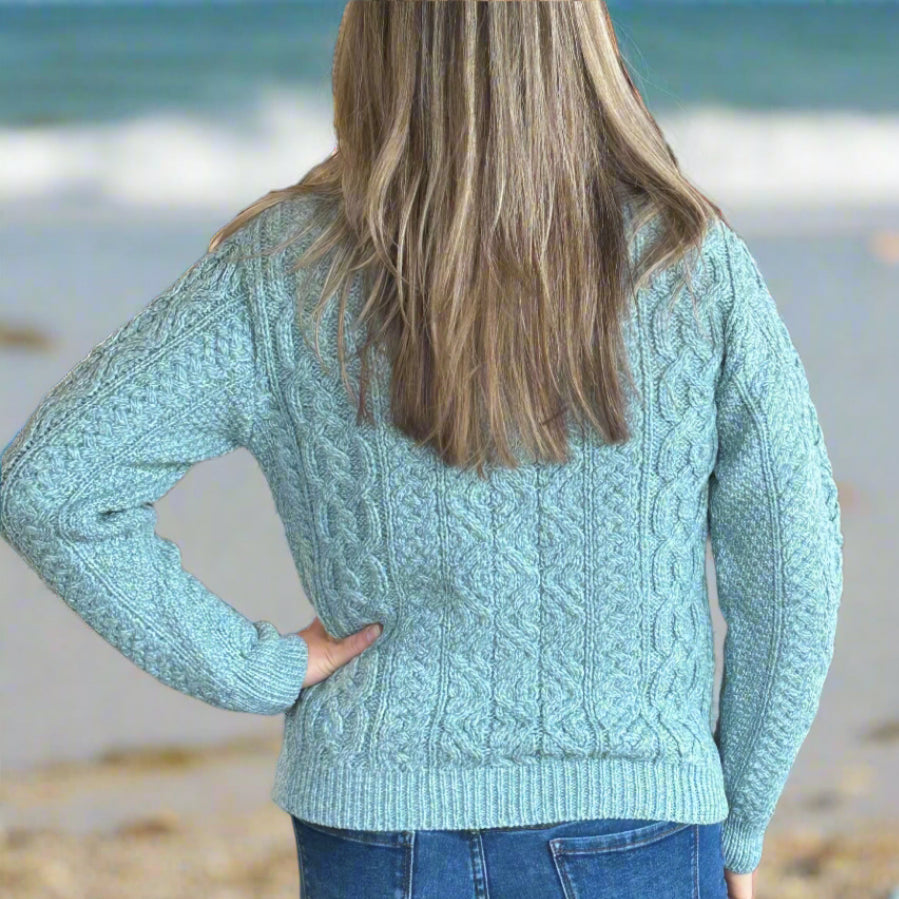 Aran Crafts | Lumber Cardigan Short