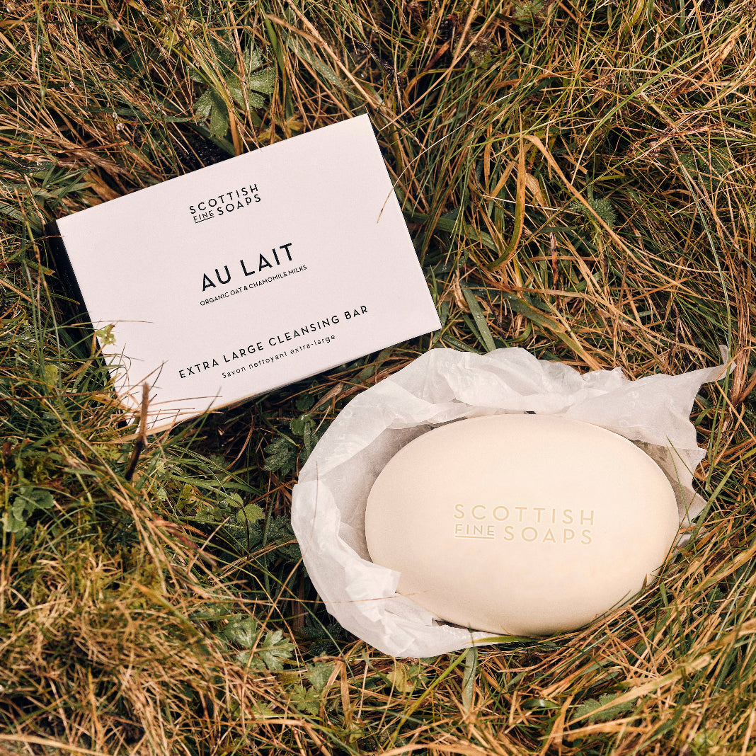 Scottish Fine Soaps | Au Lait Extra Large Cleansing Bar 300g