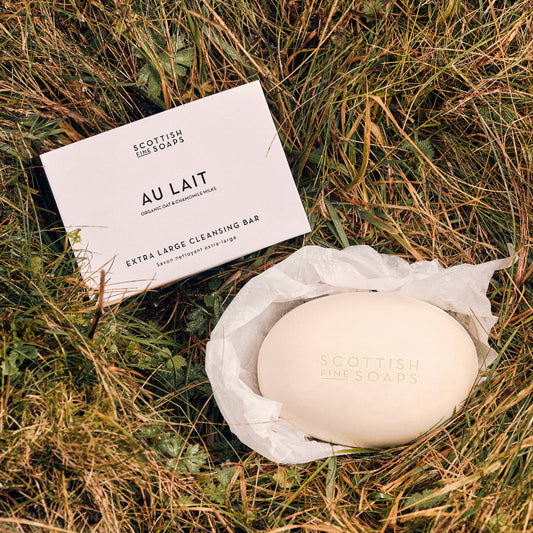 Scottish Fine Soaps | Au Lait Extra Large Cleansing Bar 300g
