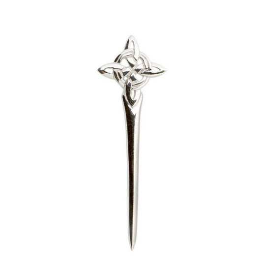 Kilt Pin | Sterling Silver Celtic Knot