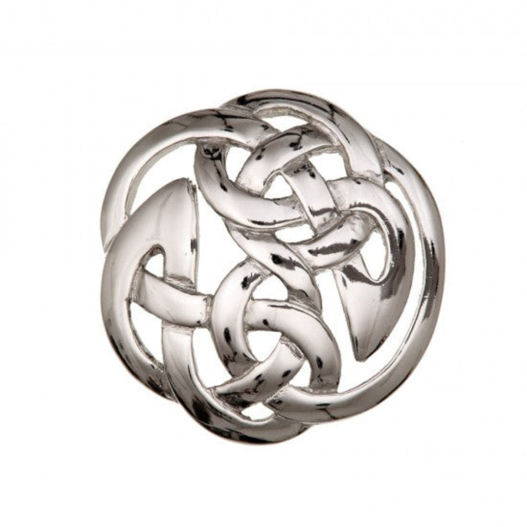 Art Pewter | Lindisfarne Brooch