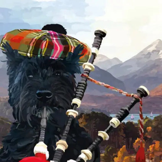 Periodic Society | Piper / Scottish Terrier | Greeting Card