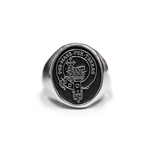 Clan Crest Sterling Silver Rings