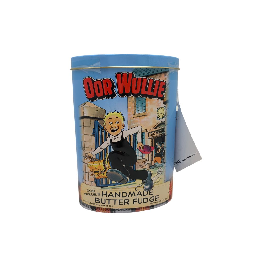 Gardiners of Scotland | Oor Wullie Scottish Fudge Tin 250g