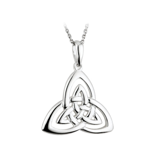 Solvar | Sterling Silver Trinity Knot Pendant