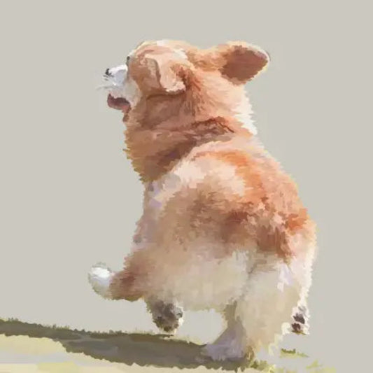 Periodic Society | Corgie | Greeting Card