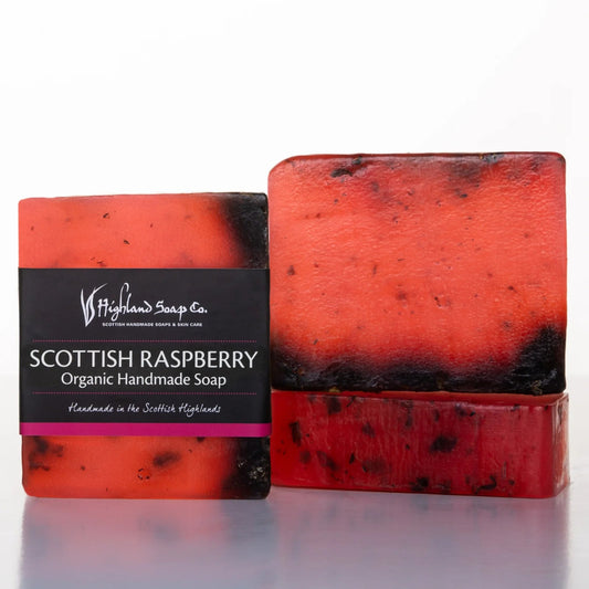 Highland Soap Company | Scottish Raspberry Organic Soap 150g