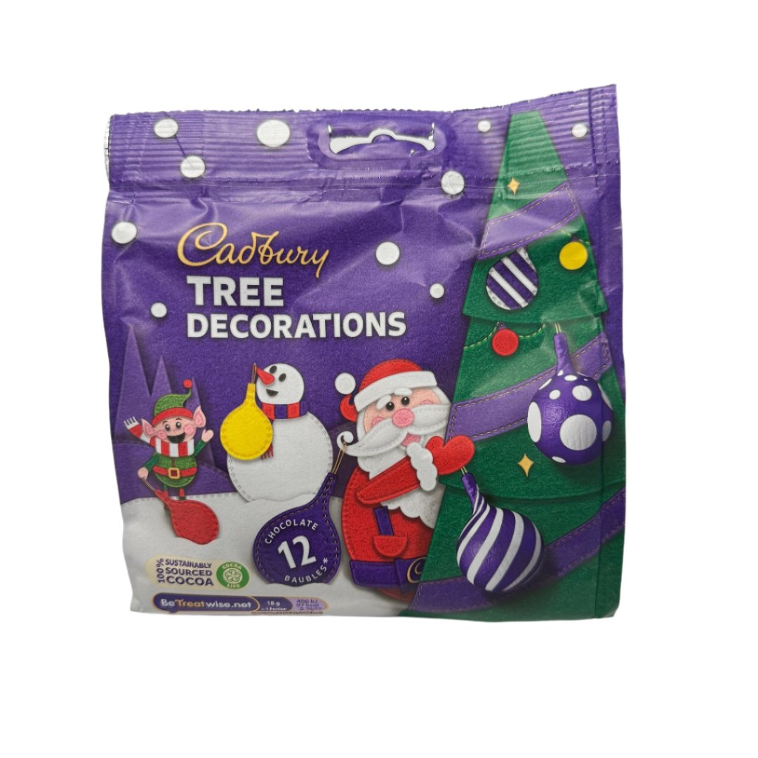 Cadbury | Milk Chocolate Tree Decorations 72g