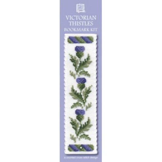 Cross Stitch Bookmark Kit - Victorian Thistles