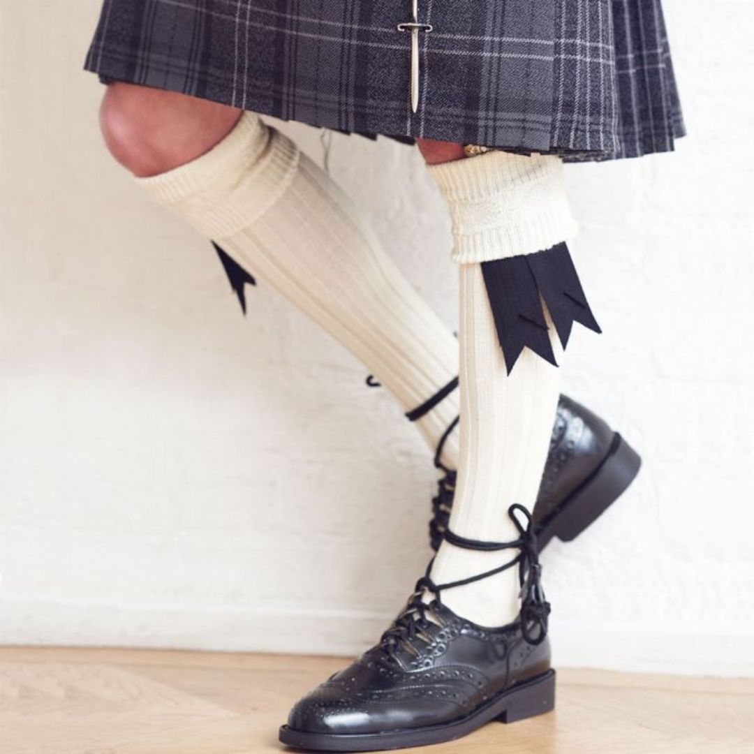 Lochcarron | Kilt Hose Off White